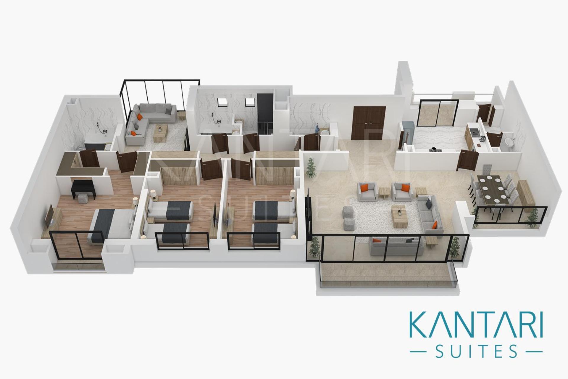 Kantari Suites Beirut Exterior foto